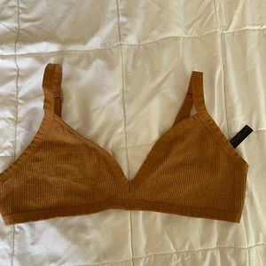 Urban Outfitters Medium Mustard Yellow Bralette